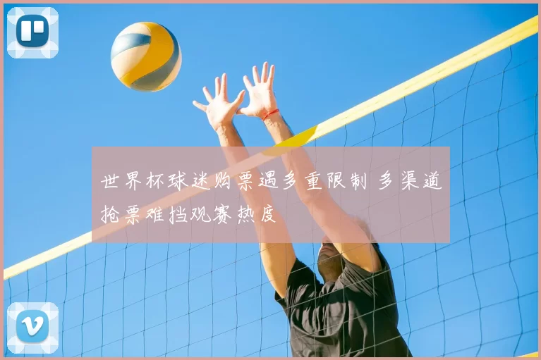 世界杯球迷购票遇多重限制 多渠道抢票难挡观赛热度